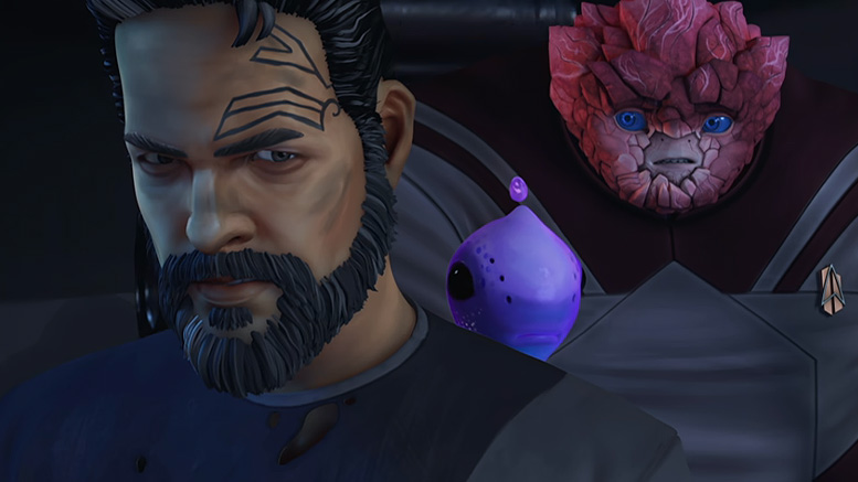 Chakotay in Last Flight of the Protostar