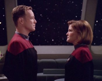Tom and Janeway in Thirty Days
